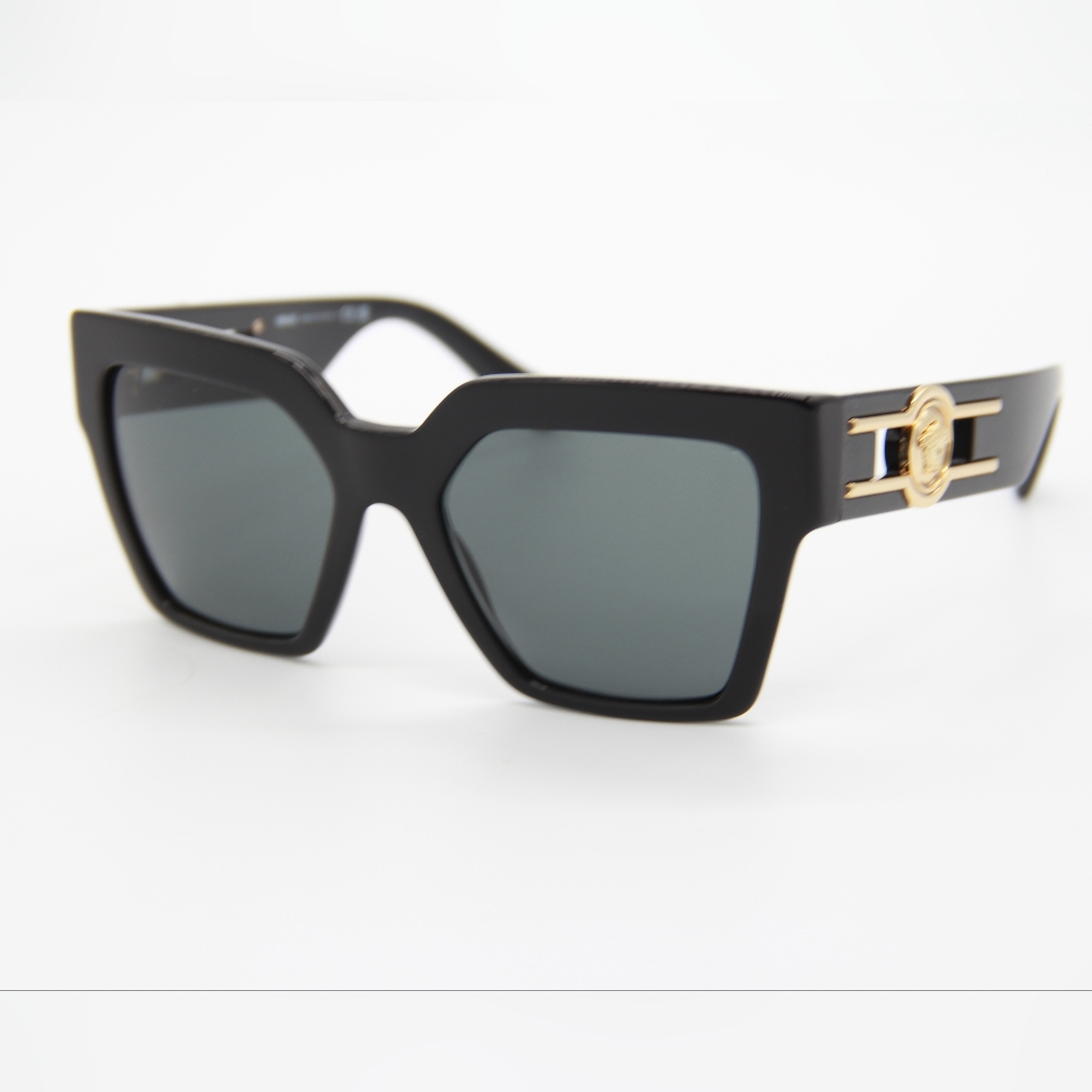 New Versace Sunglasses Ve4458 Gb1/87 Eyewear Versace Mod 4458 Black